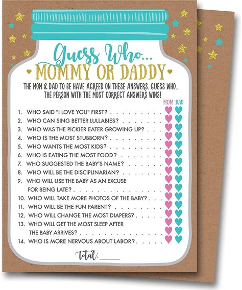 baby shower games